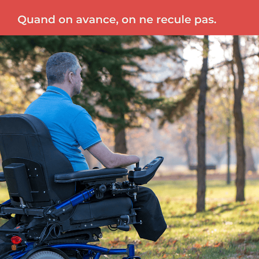 Quand on avance, on ne recule pas.